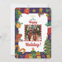 Merry Christmas Photo Holiday Card