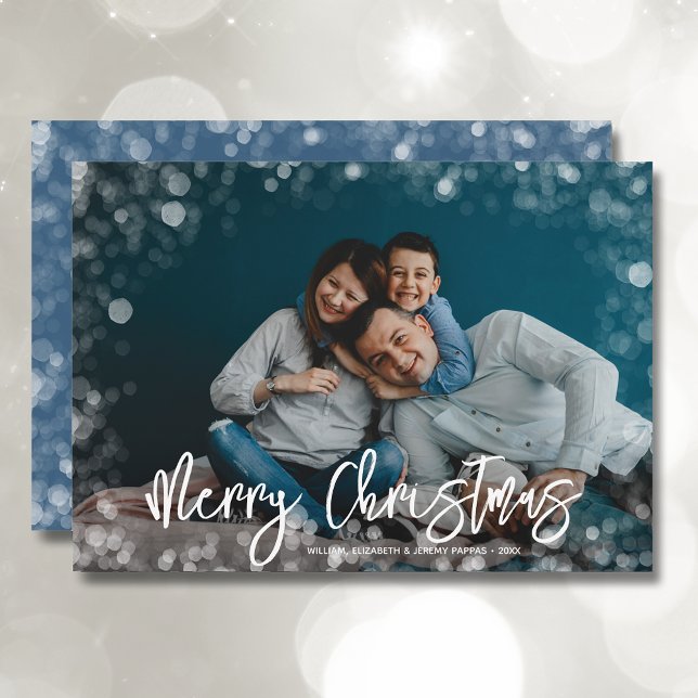 Merry Christmas Photo Holiday Card (Creator Uploaded)