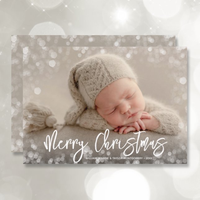 Merry Christmas Photo Holiday Card (Creator Uploaded)