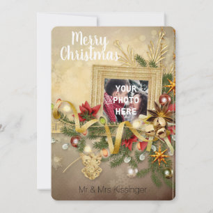 Merry Christmas Photo Holiday Card