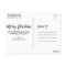 Merry Christmas Photo Modern Brush Script