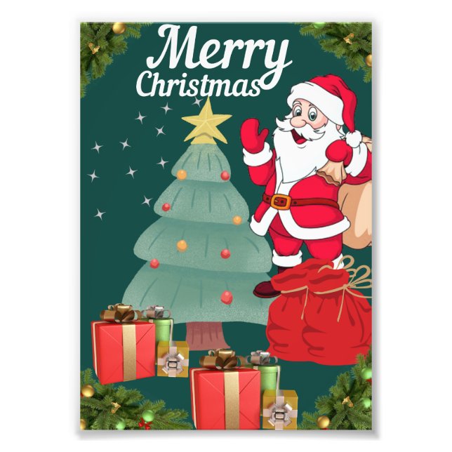 Merry Christmas.. Photo Print (Front)