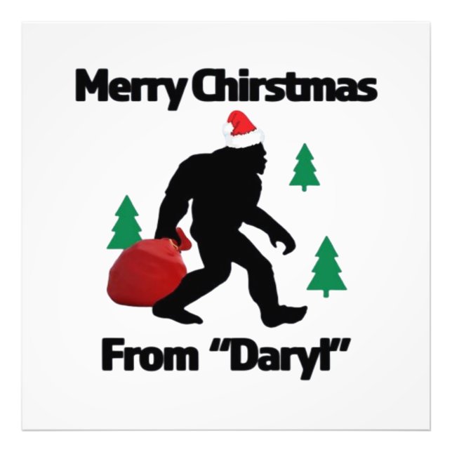 Merry Christmas  Photo Print (Front)