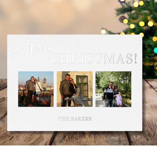 Merry Christmas Photo Silver (Creator Uploaded)