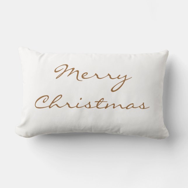 Merry Christmas Pillow (Front)