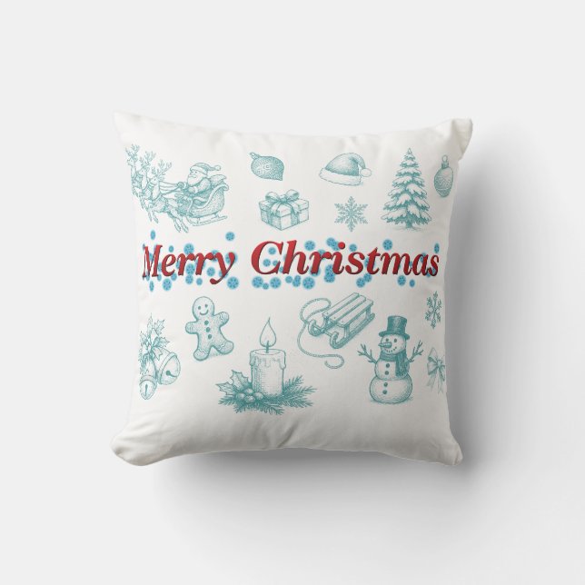 Merry Christmas pillow (Front)