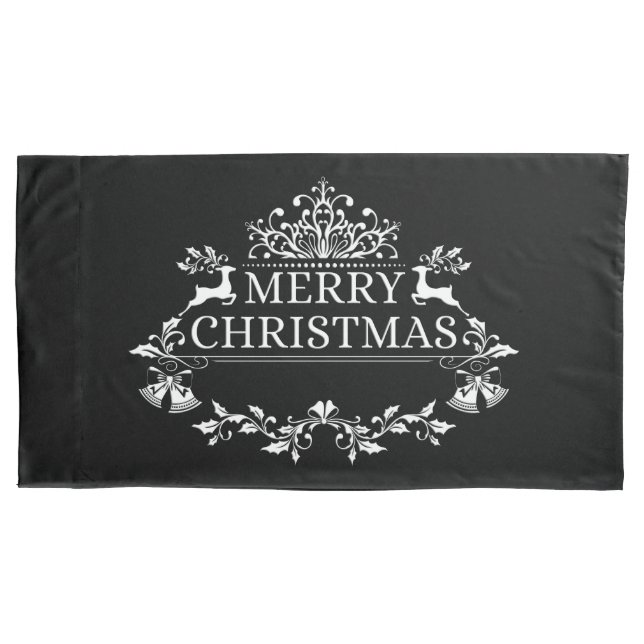 Merry Christmas Pillowcase (Front)