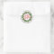 Merry Christmas Pine Wreath Return Address Labels