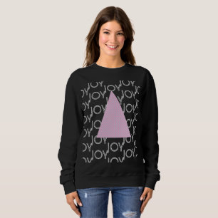 Merry Christmas Pink Tree Winter Sweatshirt