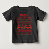MERRY CHRISTMAS PIXEL ART STYLE T-Shirt