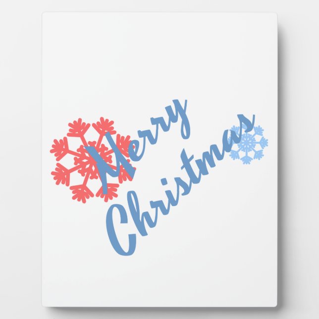Merry Christmas Plaque (Front)