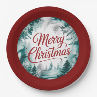 Merry Christmas Plate