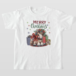 Merry Christmas Pony T-Shirt
