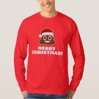 Merry Christmas Poo Emoji T-shirt