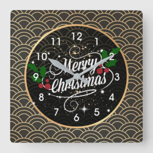 Merry Christmas, popular Acrylic Wall Clock
