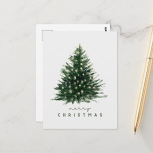 merry christmas postcard