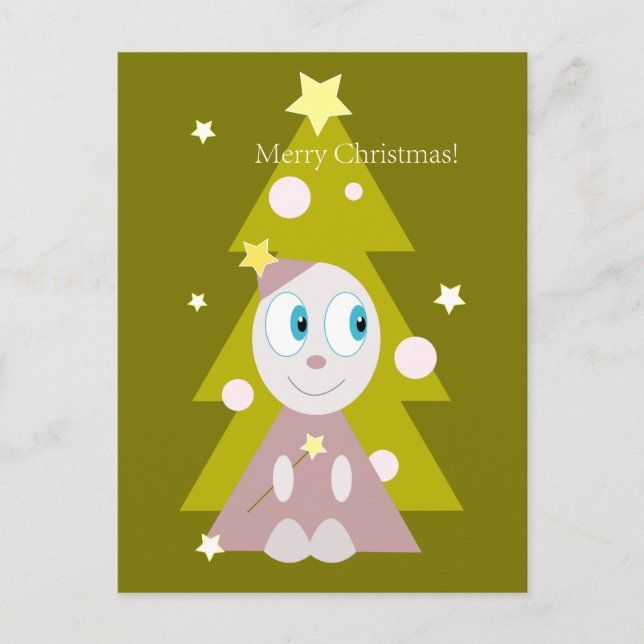 Merry Christmas Postcard (Front)
