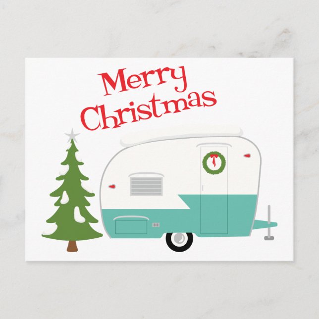 Merry Christmas Postcard (Front)