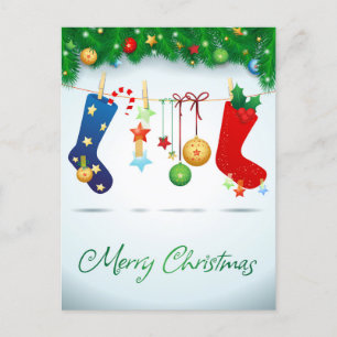 Merry Christmas  Postcard