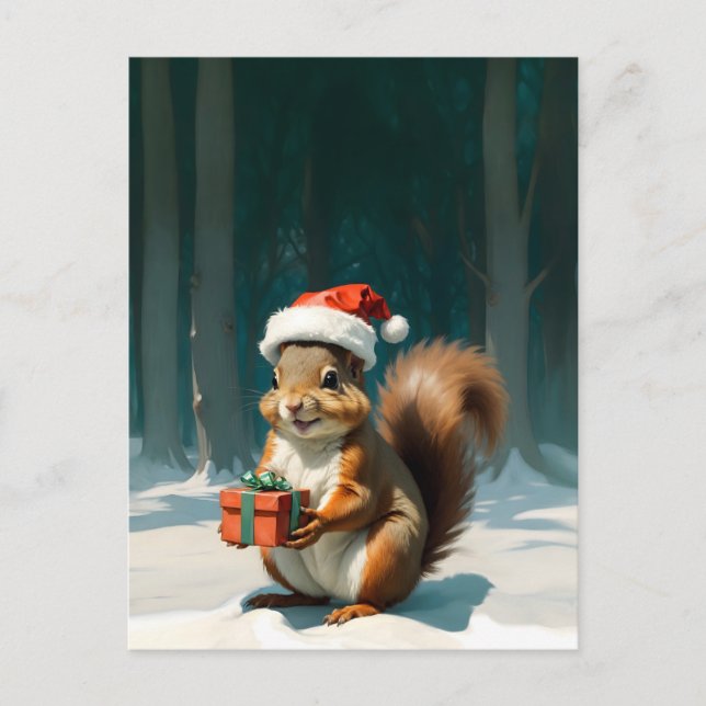 merry christmas postcard (Front)