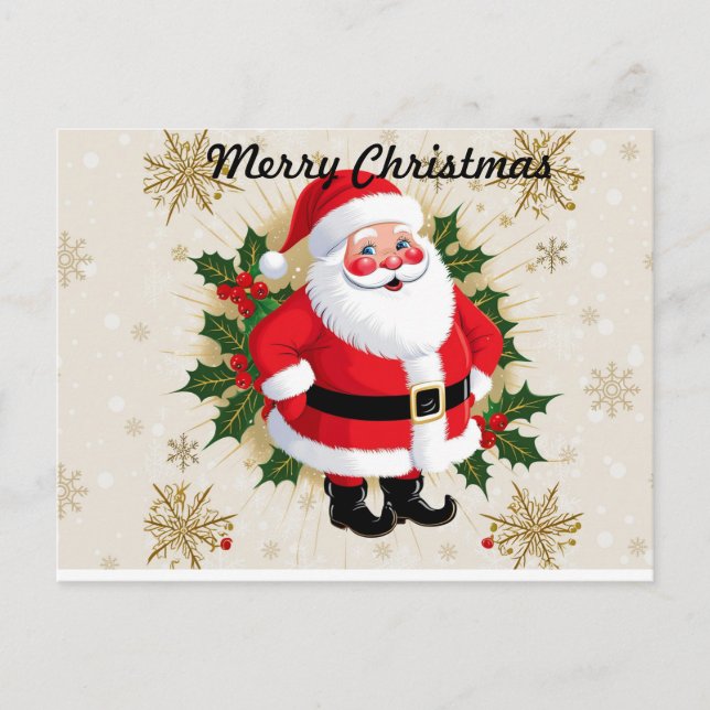 Merry Christmas Postcard (Front)