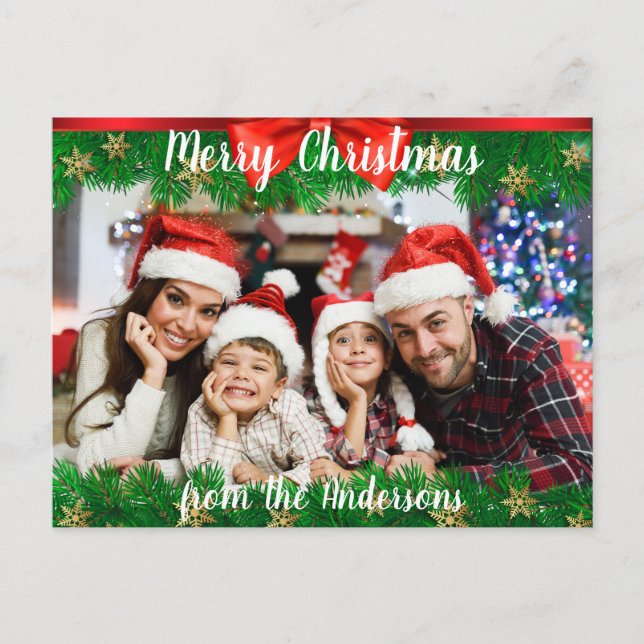 Merry Christmas Postcard (Front)