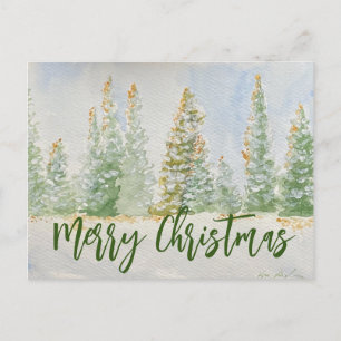 Merry Christmas postcard