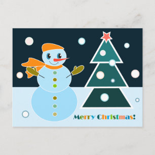 Merry Christmas Postcard