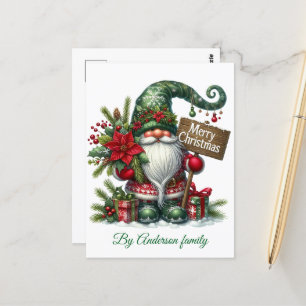 Merry Christmas Postcard
