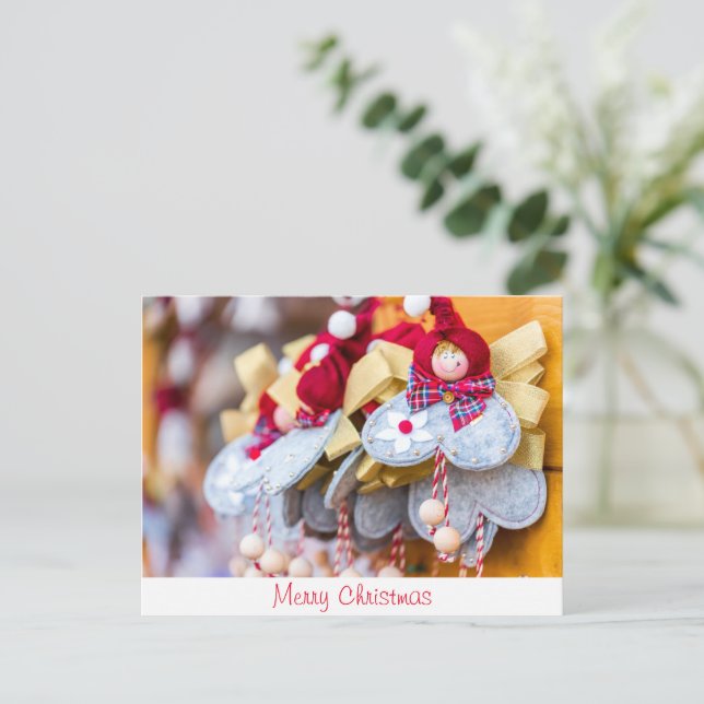 Merry Christmas Postcard (Standing Front)