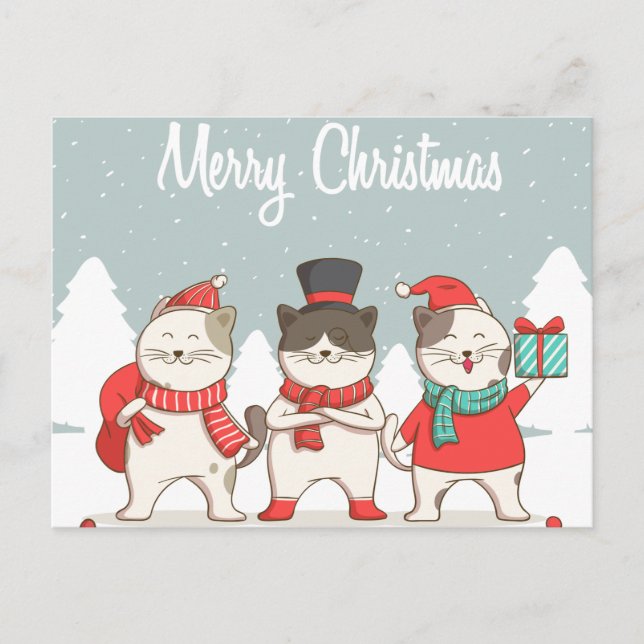Merry Christmas Postcard (Front)