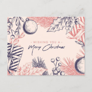 Merry Christmas Postcard