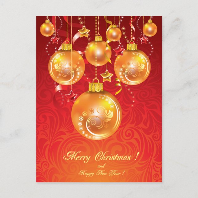 Merry Christmas Postcard (Front)