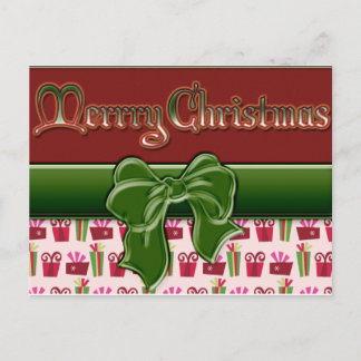 Merry Christmas Postcard