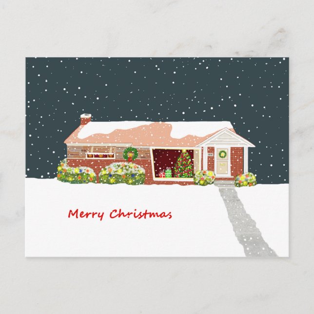 Merry Christmas Postcard (Front)