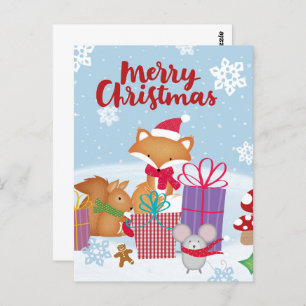 Merry Christmas Postcard