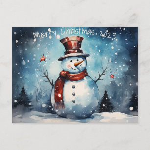 Merry Christmas Postcard