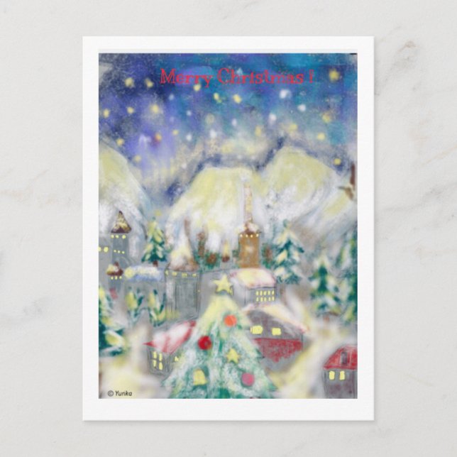 merry christmas ! postcard (Front)