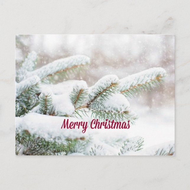 Merry Christmas Postcard (Front)