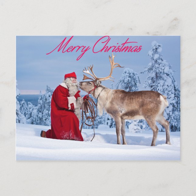 Merry Christmas Postcard (Front)