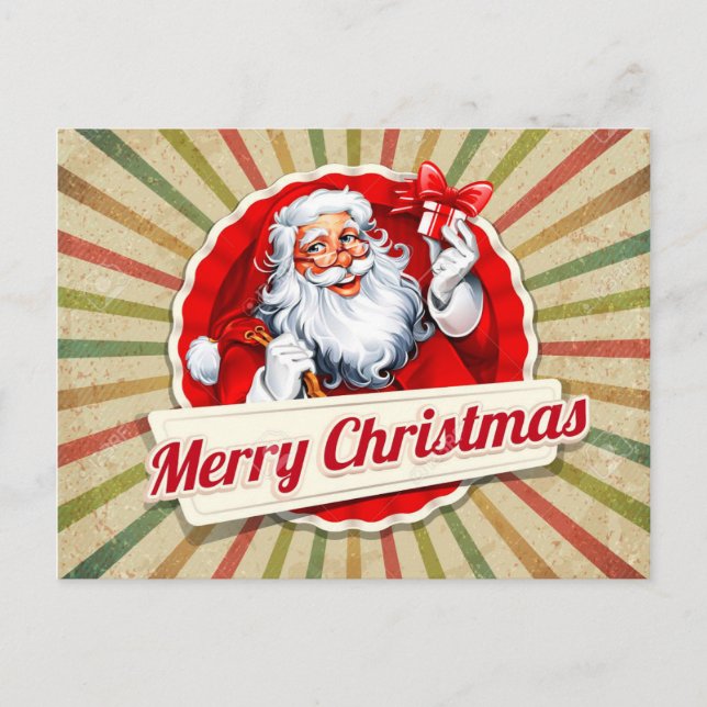 Merry Christmas Postcard (Front)