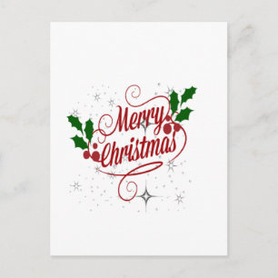 Merry Christmas Postcard