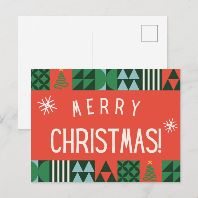 Merry Christmas Postcard (Front/Back)