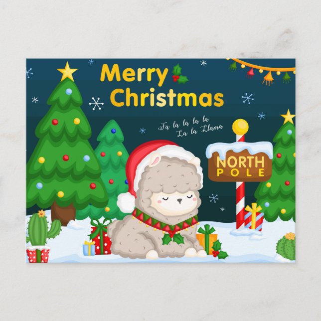 Merry Christmas  Postcard (Front)