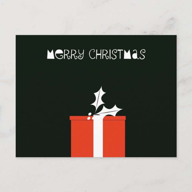 Merry Christmas Postcard (Front)