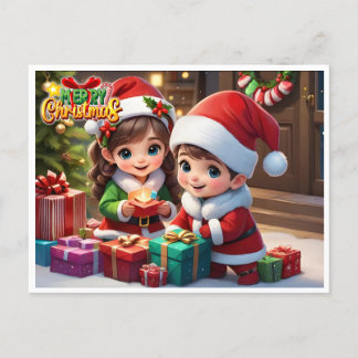 Merry Christmas Postcard