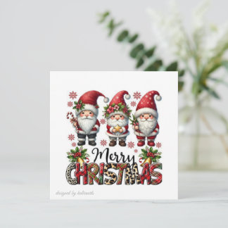 Merry Christmas Postcard | Festive Holiday Greetin