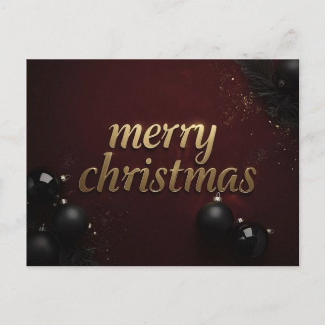 Merry Christmas Postcards  (Front)