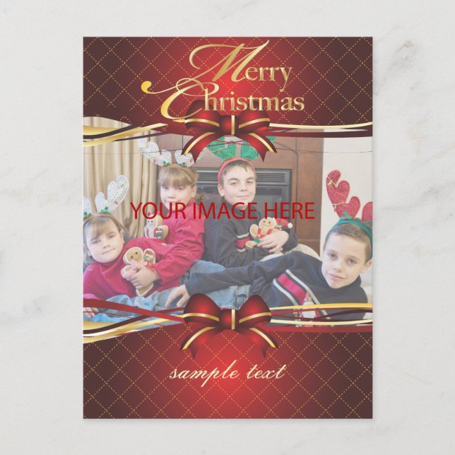 Merry Christmas, postcards (Front)