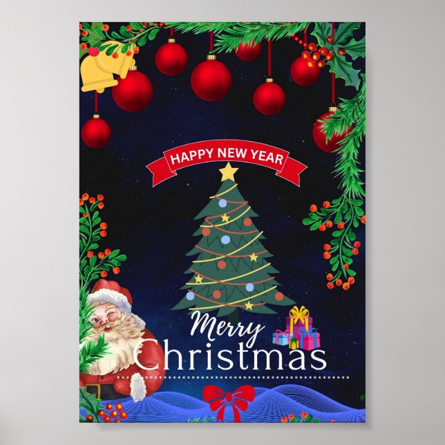 Merry Christmas Poster (Front)